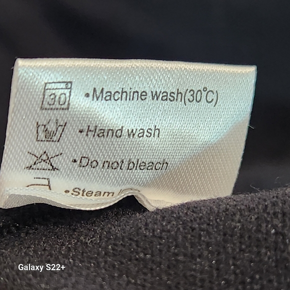 ZCSIA STYLE DESIGN BLACK WRAP LONGSLEEVE SWEATER DRESS SIZE LARGE - Picture 8 of 12